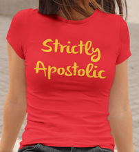 Load image into Gallery viewer, Gold Standard Strictly Apostolic T-shirt
